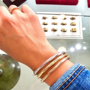 TRI color bangle bracelets